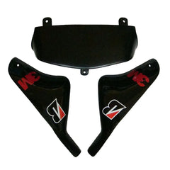 Kawasaki ZX-6R / 636 2000-2002 Green and Black Monster Edition tail section fairing detail view 15
