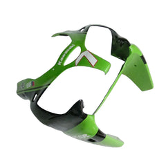 Kawasaki ZX-6R / 636 2000-2002 Green and Black Monster Edition tail section fairing detail view 9