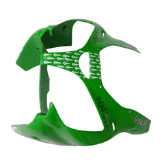 Kawasaki ZX-6R / 636 2000-2002 Green tail section fairing detail view 10