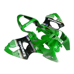 Kawasaki ZX-6R / 636 2000-2002 Green tail section fairing side view
