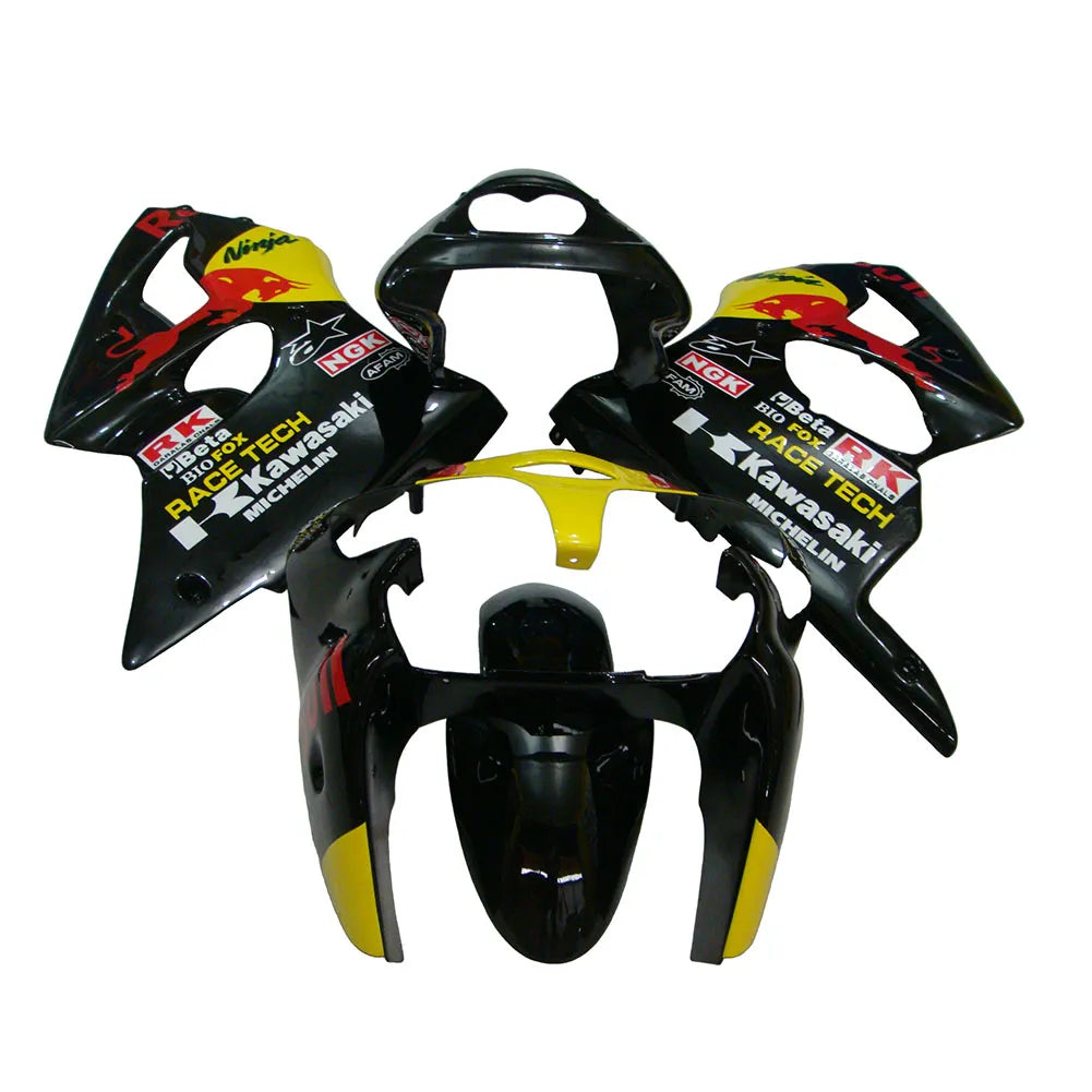 Kawasaki ZX-6R / 636 2000-2002 Black Bull Edition tail section fairing rear view