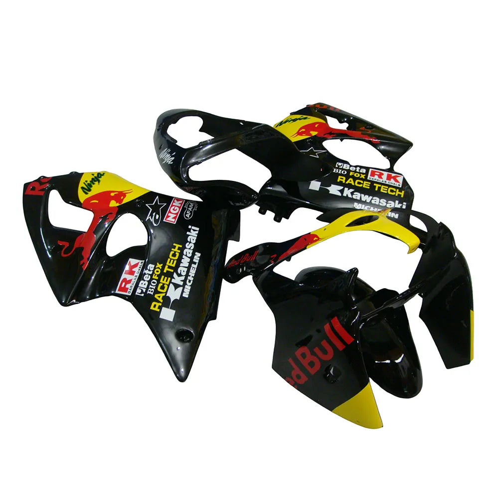 Kawasaki ZX-6R / 636 2000-2002 Black Bull Edition tail section fairing side view