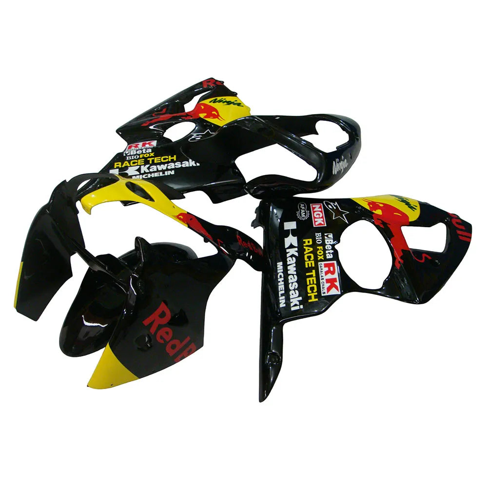 Kawasaki ZX-6R / 636 2000-2002 Black Bull Edition tail section fairing detail view 1