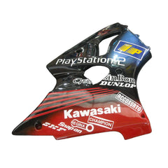 Kawasaki ZX-6R / 636 2000-2002 IP Edition fairing kit left side view