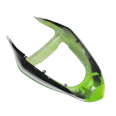 Kawasaki ZX-6R / 636 2003-2004 Green Raindrop Edition tail section fairing detail view 2