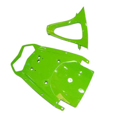 Kawasaki ZX-6R / 636 2003-2004 Green Raindrop Edition tail section fairing detail view 4