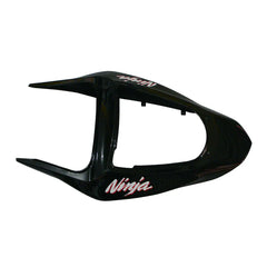 Kawasaki ZX-6R / 636 2003-2004 Black Graphic Style tail section fairing detail view 4