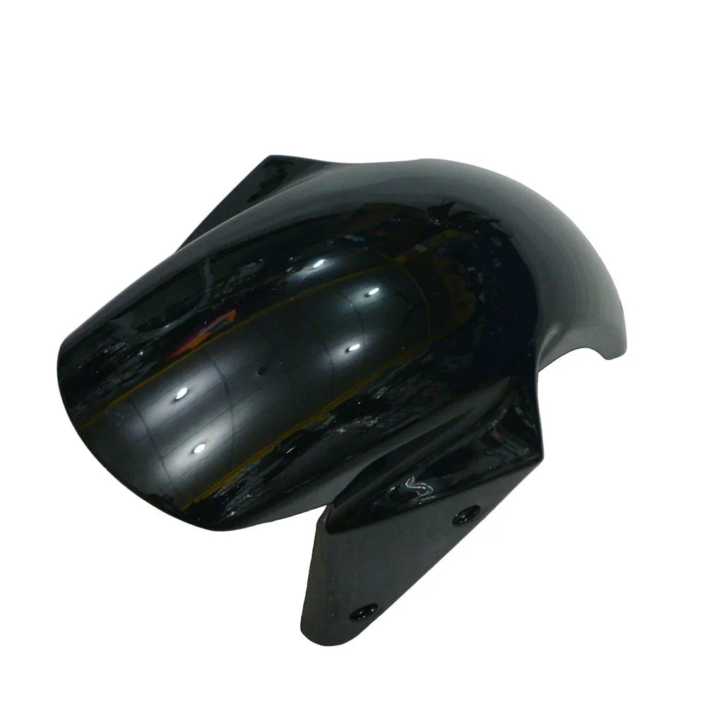 Kawasaki ZX-6R / 636 2003-2004 Black Graphic Style tail section fairing detail view 2