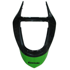 Kawasaki ZX-6R / 636 2003-2004 Green Monster Edition tail section fairing detail view 3