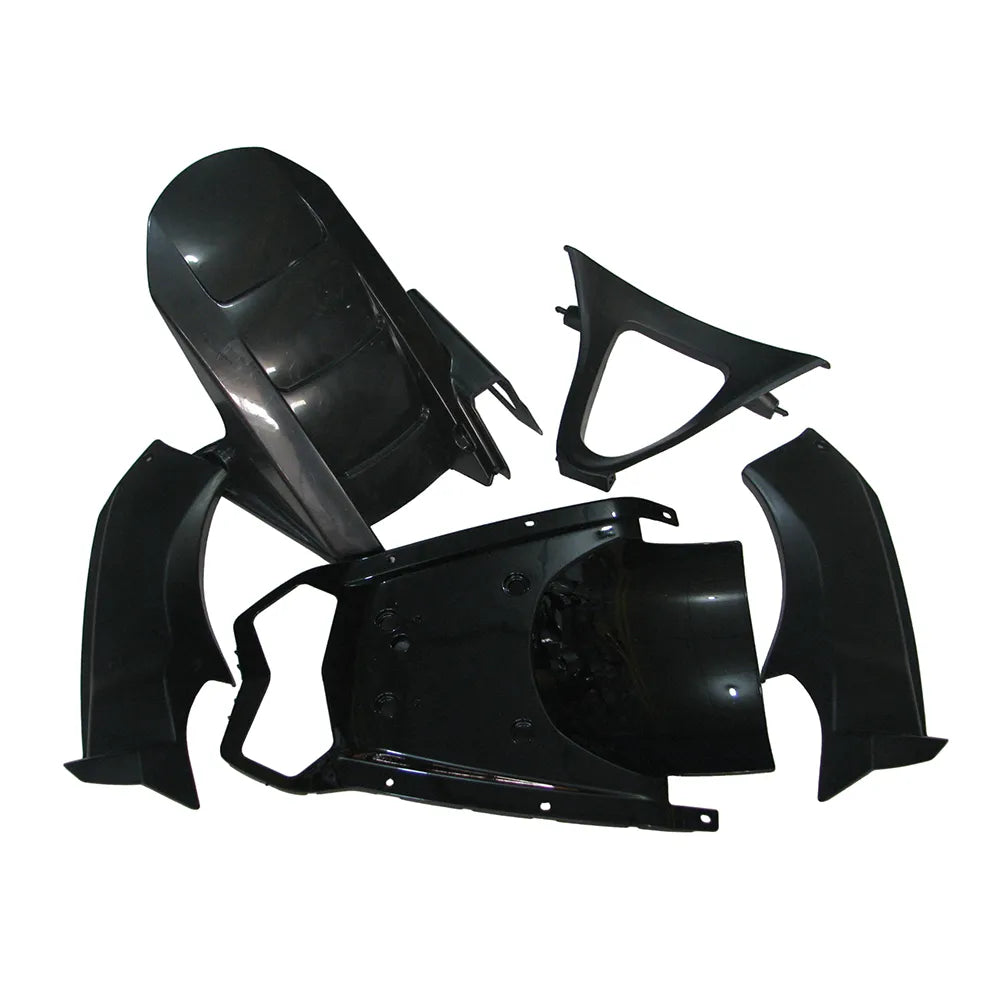 Kawasaki ZX-6R / 636 2003-2004 Green Monster Edition tail section fairing detail view 7