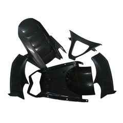 Kawasaki ZX-6R / 636 2003-2004 Green Monster Edition tail section fairing detail view 7