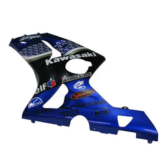 Kawasaki ZX-6R / 636 2003-2004 White Raindrop Edition tail section fairing detail view 7