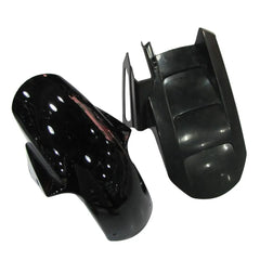 Kawasaki ZX-6R / 636 2003-2004 Black and Blue tail section fairing detail view 2