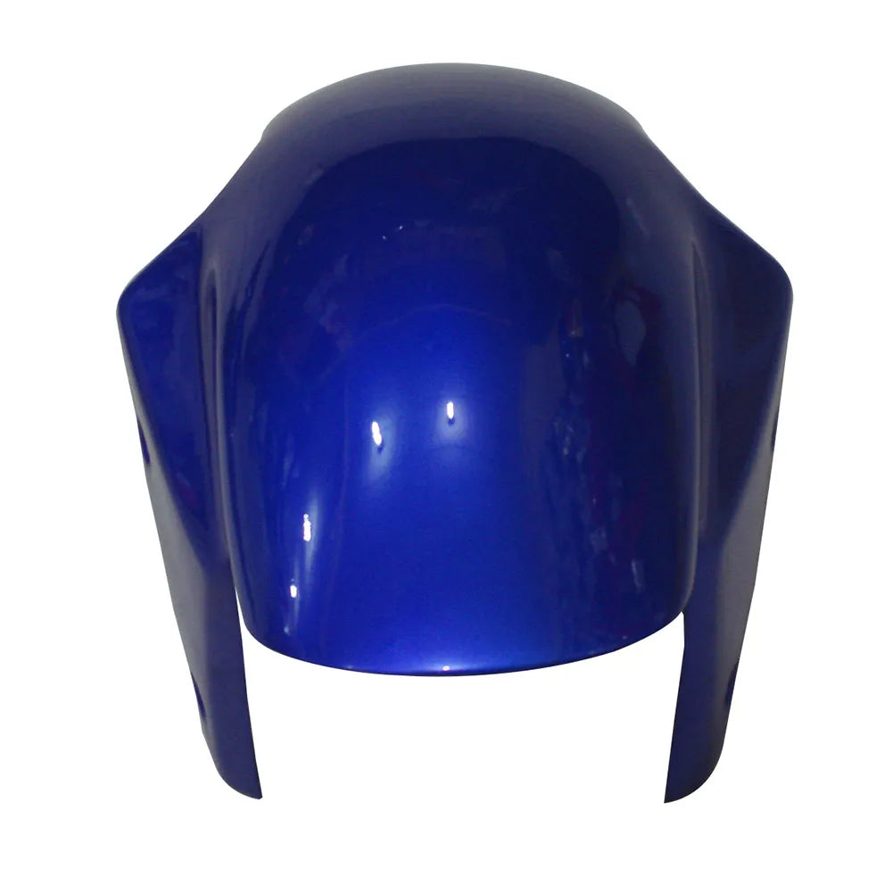 Kawasaki ZX-6R / 636 2003-2004 Blue Bull Edition tail section fairing detail view 1