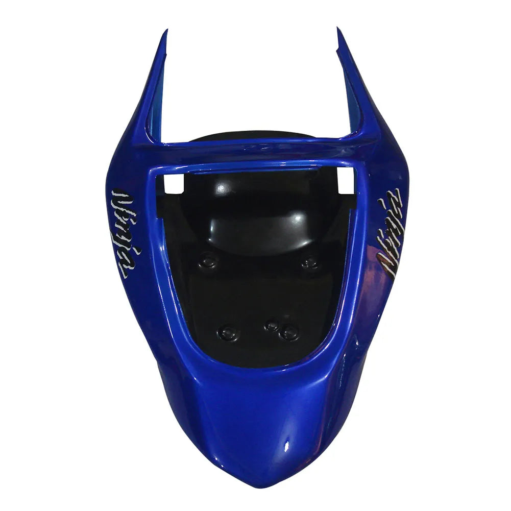 Kawasaki ZX-6R / 636 2003-2004 Blue Bull Edition tail section fairing detail view 3