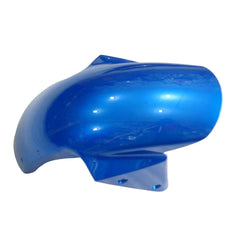 Kawasaki ZX-6R / 636 2003-2004 Blue and Black tail section fairing detail view 4