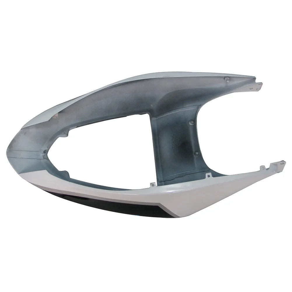 Kawasaki ZX-6R / 636 2005-2006 Blue, White, and Black No 46 tail section fairing detail view 7
