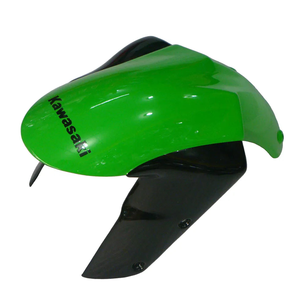 Kawasaki ZX-6R / 636 2005-2006 Green Monster Edition A tail section fairing detail view 2