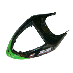 Kawasaki ZX-6R / 636 2005-2006 Green Monster Edition B tail section fairing detail view 6