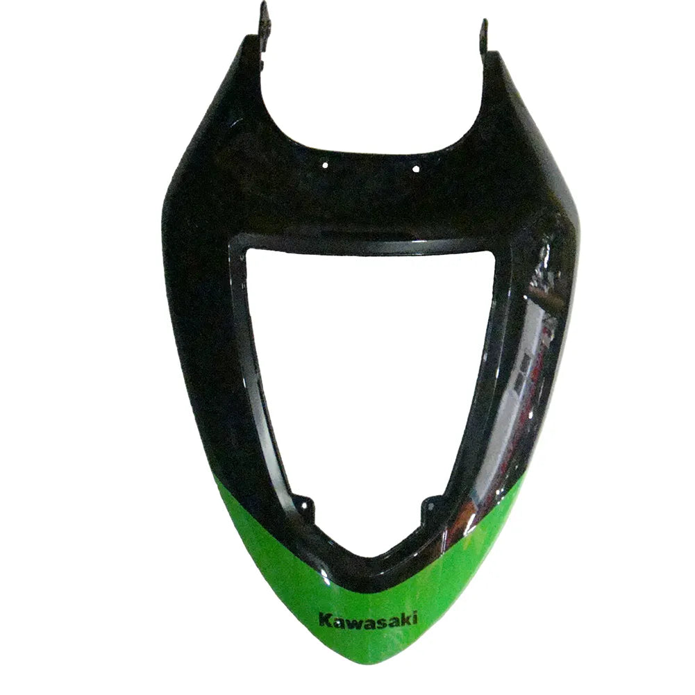 Kawasaki ZX-6R / 636 2005-2006 Green Monster Edition B tail section fairing detail view 5