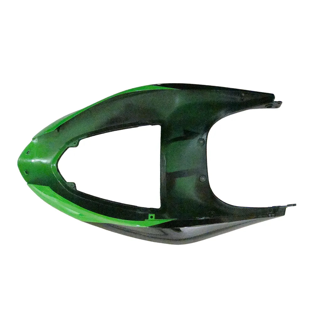 Kawasaki ZX-6R / 636 2005-2006 Green Monster Edition B tail section fairing detail view 7