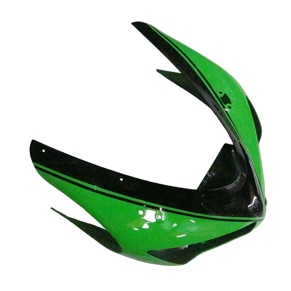 Kawasaki ZX-6R / 636 2005-2006 Green Monster Edition B tail section fairing detail view 2