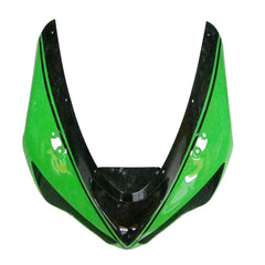 Kawasaki ZX-6R / 636 2005-2006 Green Monster Edition B tail section fairing detail view 1