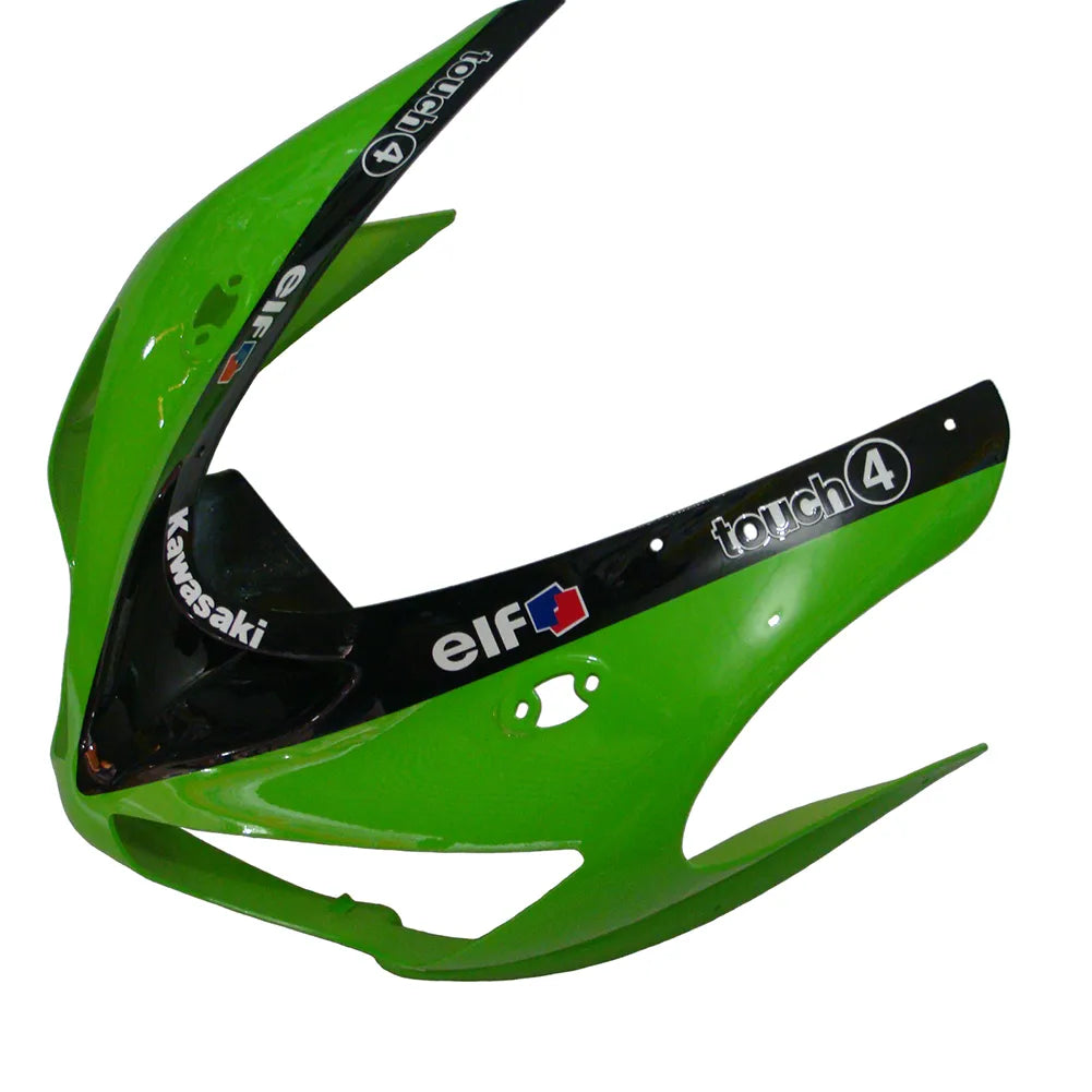 Kawasaki ZX-6R / 636 2005-2006 Green Monster Edition C tail section fairing detail view 9