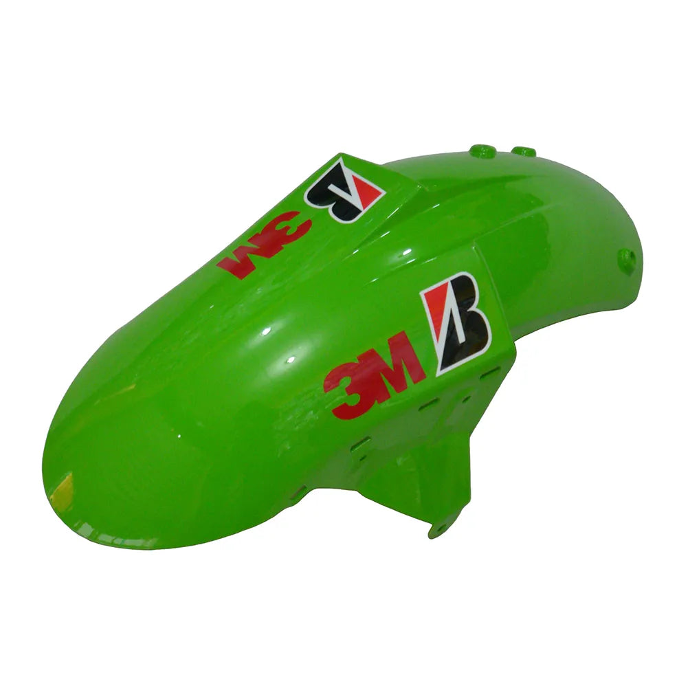 Kawasaki ZX-6R / 636 2005-2006 Green Monster Edition C tail section fairing detail view 12