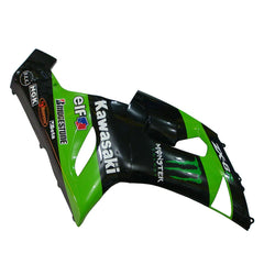 Kawasaki ZX-6R / 636 2005-2006 Green Monster Edition C tail section fairing detail view 5