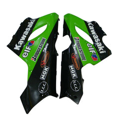 Kawasaki ZX-6R / 636 2005-2006 Green Monster Edition C tail section fairing detail view 6