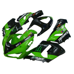 Kawasaki ZX-6R / 636 2005-2006 Green Monster Edition C tail section fairing rear view