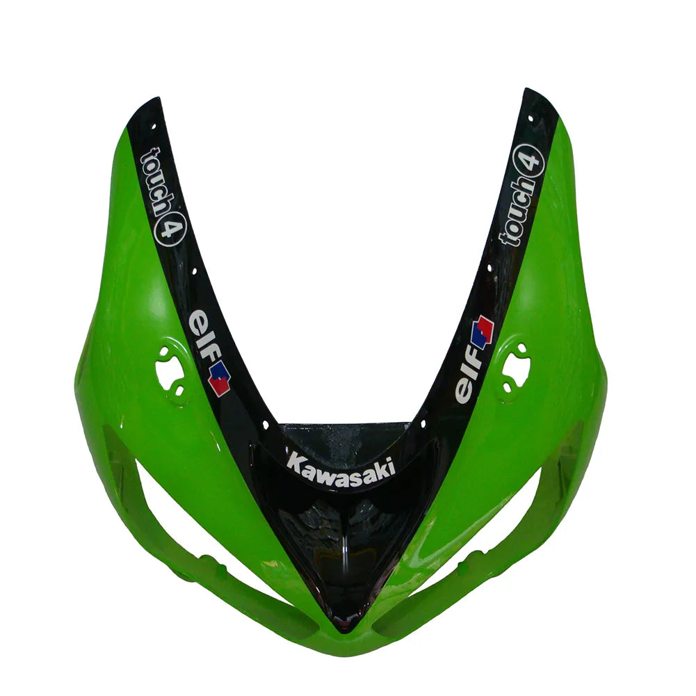 Kawasaki ZX-6R / 636 2005-2006 Green Monster Edition C tail section fairing detail view 7