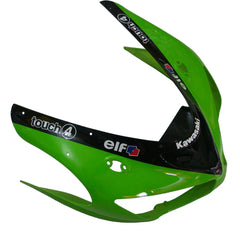 Kawasaki ZX-6R / 636 2005-2006 Green Monster Edition C tail section fairing detail view 8
