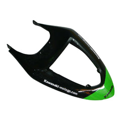 Kawasaki ZX-6R / 636 2005-2006 Green Monster Edition D tail section fairing detail view 6