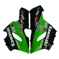 Kawasaki ZX-6R / 636 2005-2006 Green Monster Edition D tail section fairing rear view