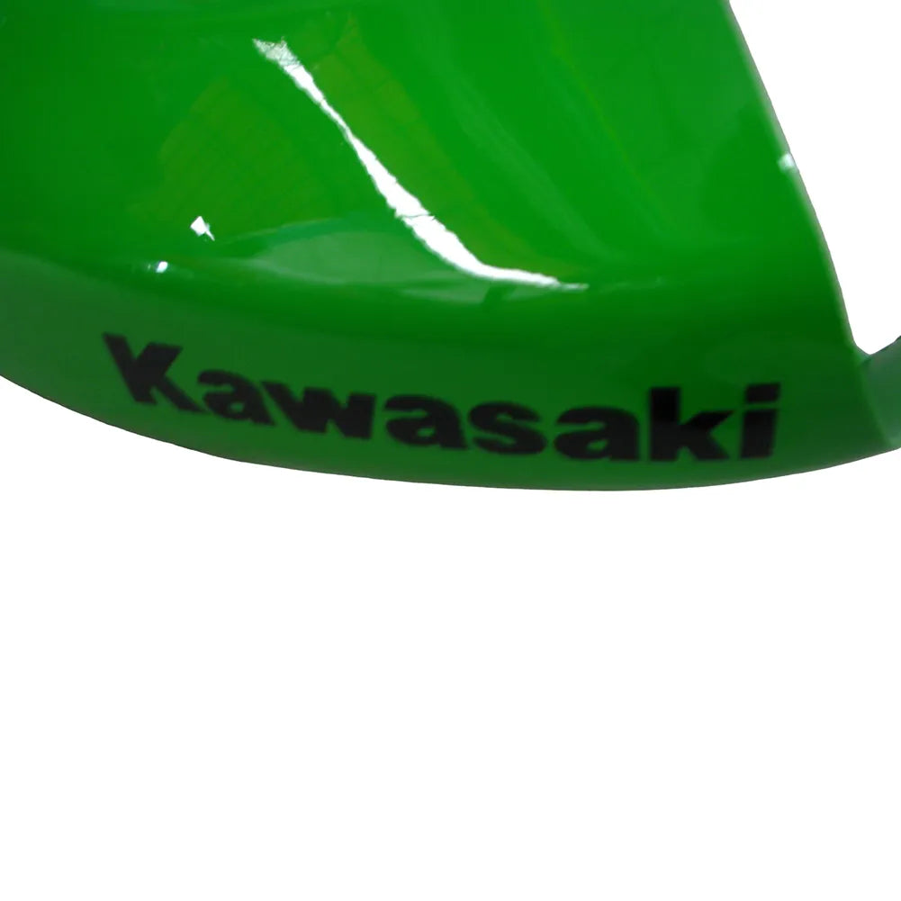 Kawasaki ZX-6R / 636 2005-2006 Green and Black Style A tail section fairing detail view 19