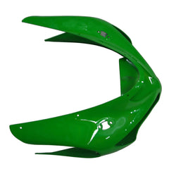 Kawasaki ZX-6R / 636 2005-2006 Green and Black Style A tail section fairing detail view 9