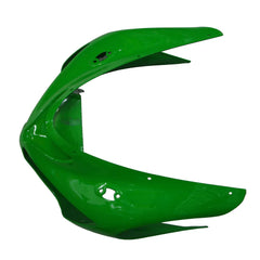 Kawasaki ZX-6R / 636 2005-2006 Green and Black Style A tail section fairing detail view 8