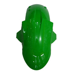 Kawasaki ZX-6R / 636 2005-2006 Green and Black Style A tail section fairing detail view 13