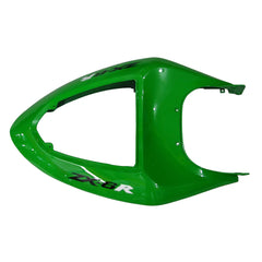 Kawasaki ZX-6R / 636 2005-2006 Green and Black Style A tail section fairing detail view 17