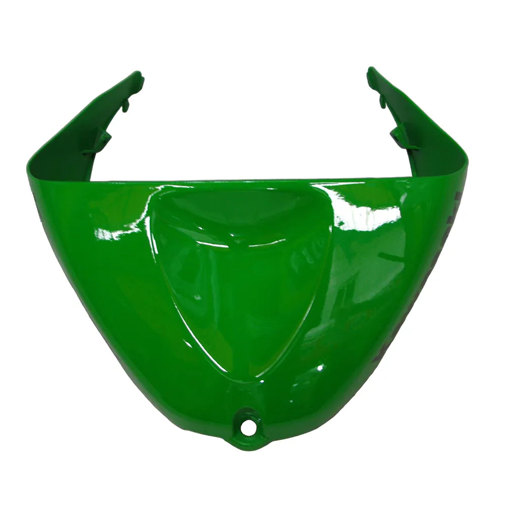 Kawasaki ZX-6R / 636 2005-2006 Green and Black Style A tail section fairing detail view 10