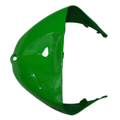 Kawasaki ZX-6R / 636 2005-2006 Green and Black Style A tail section fairing detail view 11