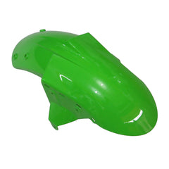 Kawasaki ZX-6R / 636 2005-2006 Green and Black Style B tail section fairing detail view 4