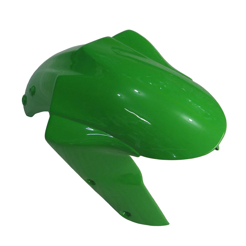 Kawasaki ZX-6R / 636 2005-2006 Green Flame tail section fairing detail view 4