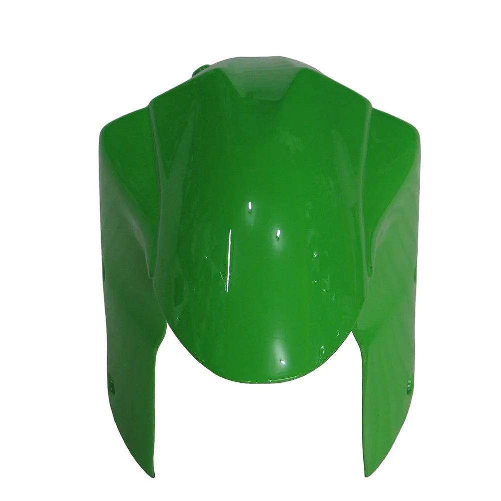 Kawasaki ZX-6R / 636 2005-2006 Green Flame tail section fairing detail view 3