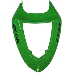 Kawasaki ZX-6R / 636 2005-2006 Green Flame tail section fairing detail view 5