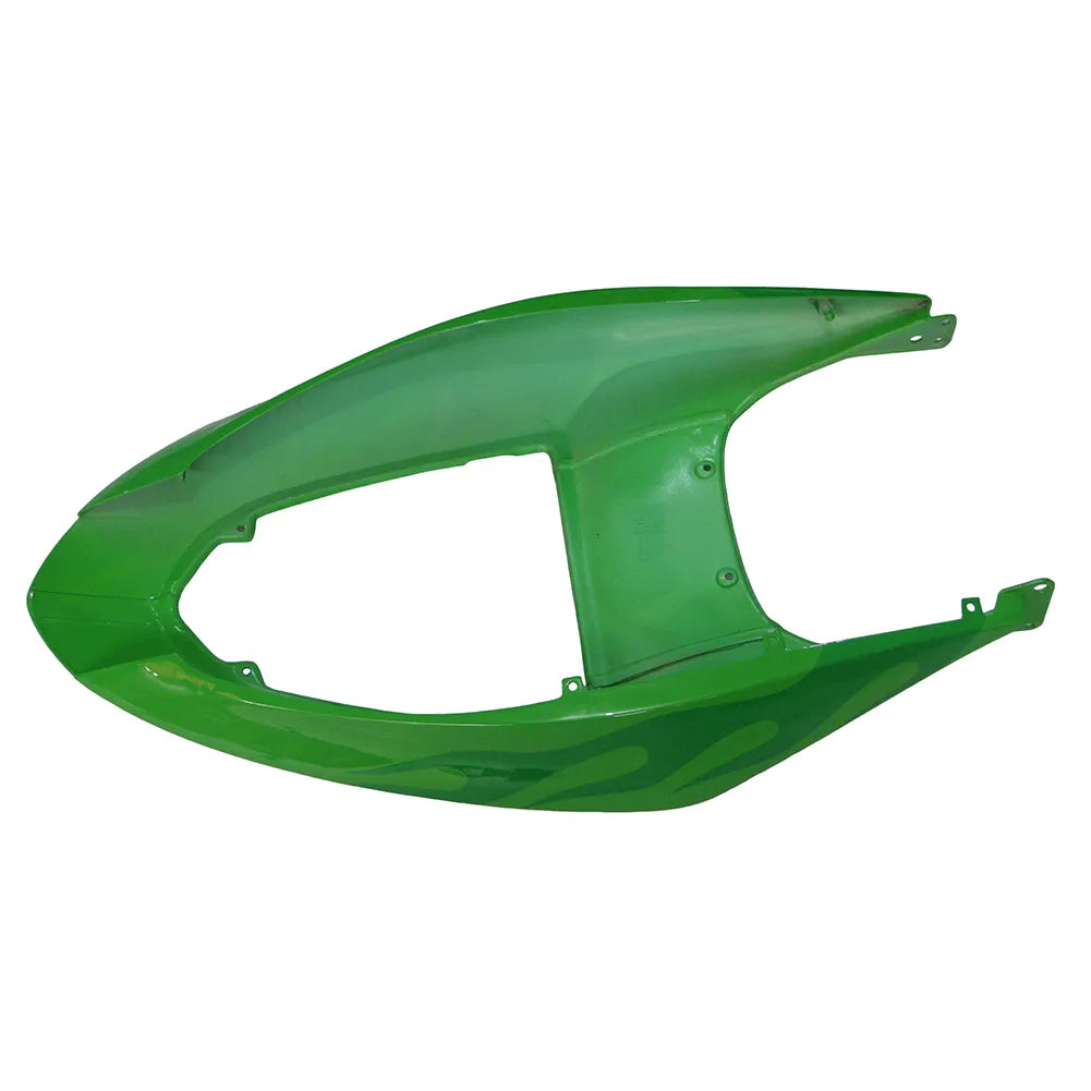Kawasaki ZX-6R / 636 2005-2006 Green Flame tail section fairing detail view 7