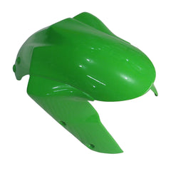 Kawasaki ZX-6R / 636 2005-2006 Green tail section fairing detail view 2