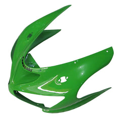 Kawasaki ZX-6R / 636 2005-2006 Green tail section fairing detail view 4
